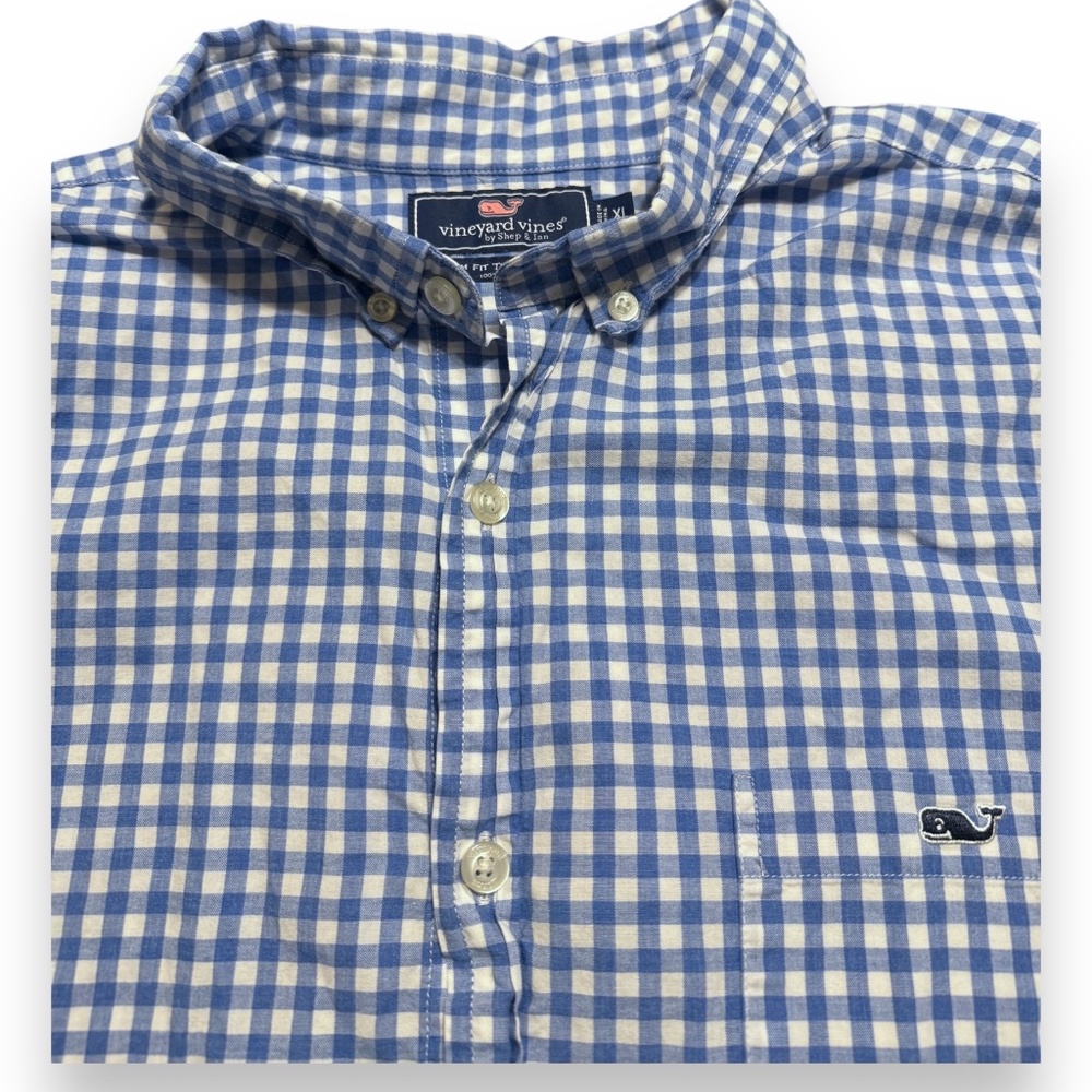 Vineyard Vine's Slim Fit Tucker Shirt -‎ Size: XL